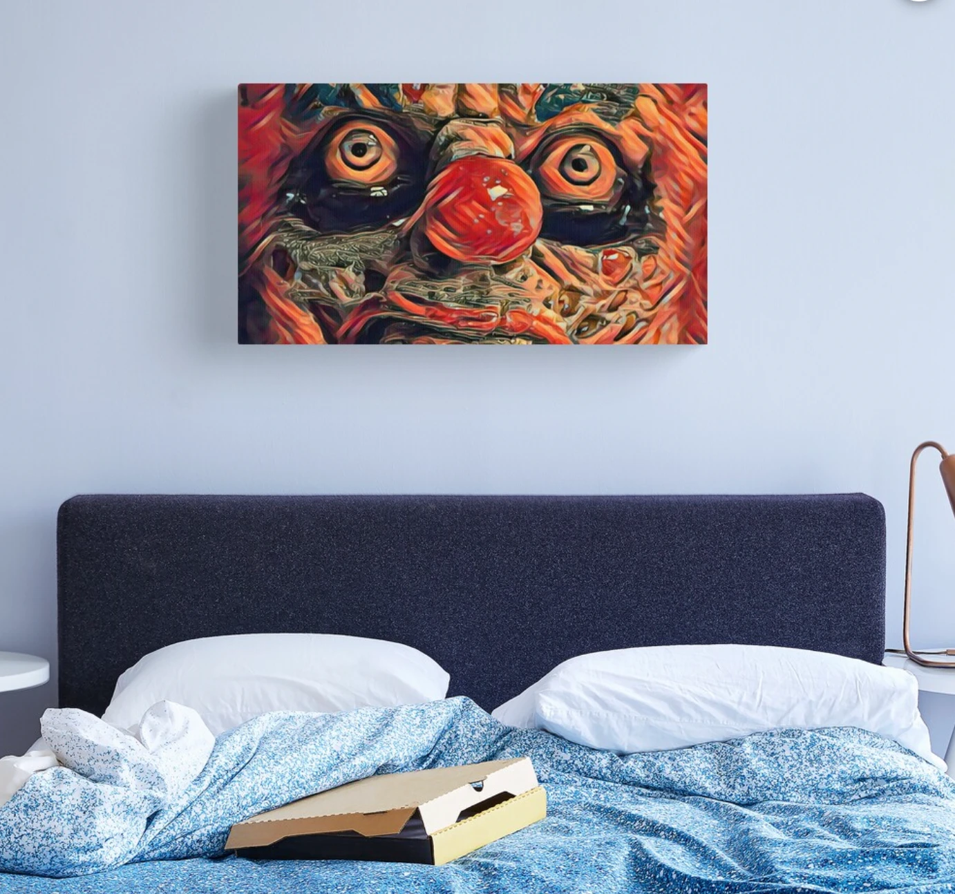 Clownin Around Canvas Print - Image 2