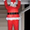"Hanging Santa" Air-Blown Inflatable Christmas Decoration