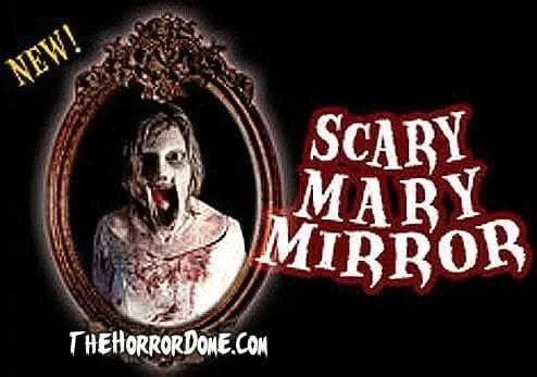"Haunted Mirror - Scary Mary" Professional Animated Halloween Decoration - Image 2