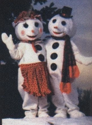 "Mrs. Snowman" Professional Mascot Suit